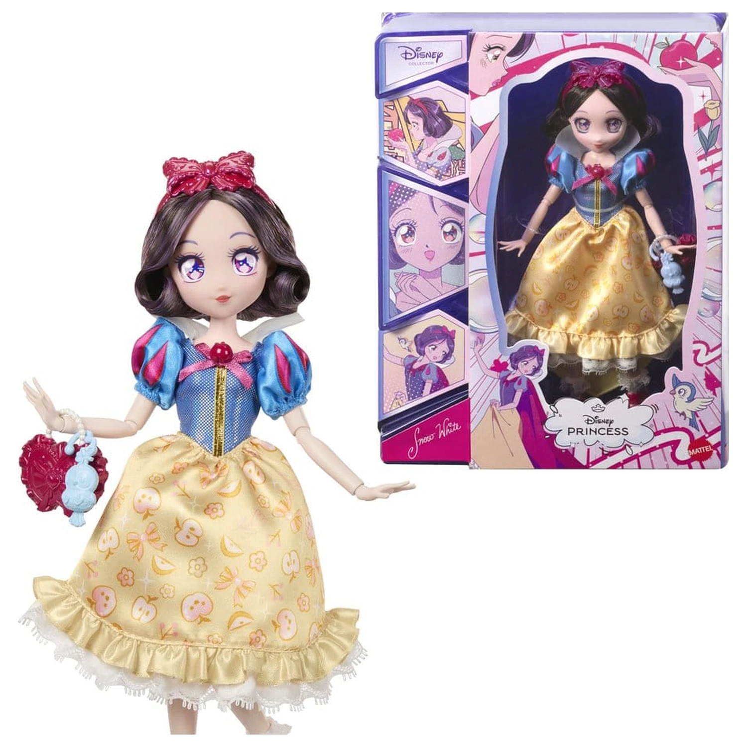 Disney Princess bábika Manga Snow White 22 cm produktová fotografia