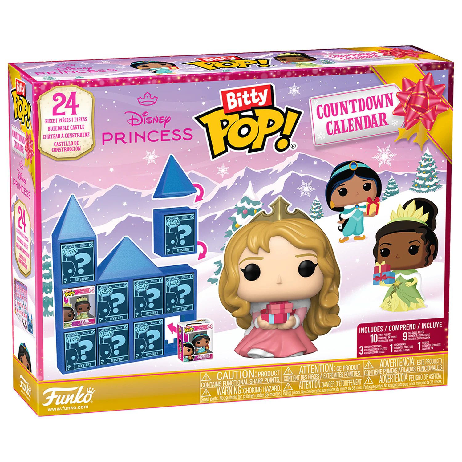 Disney Princess Funko Bitty POP! Adventný kalendár produktová fotografia