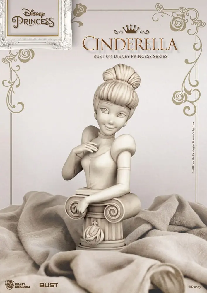 Disney Princess Series PVC bust Cindarella 15 cm termékfotó