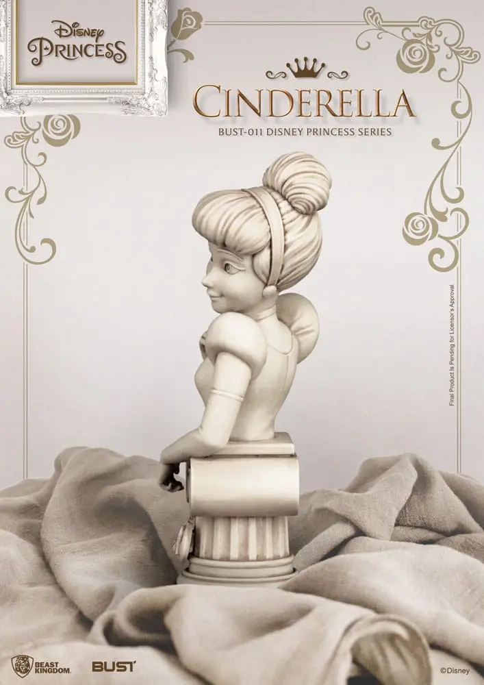 Disney Princess Series PVC bust Cindarella 15 cm termékfotó