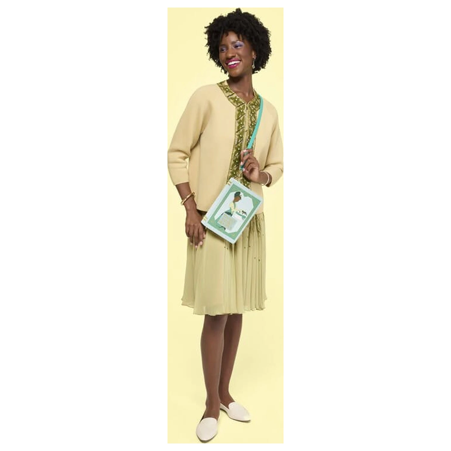 Disney by Loungefly Crossbody kabelka Princess Tiana Recipe Book produktová fotografia
