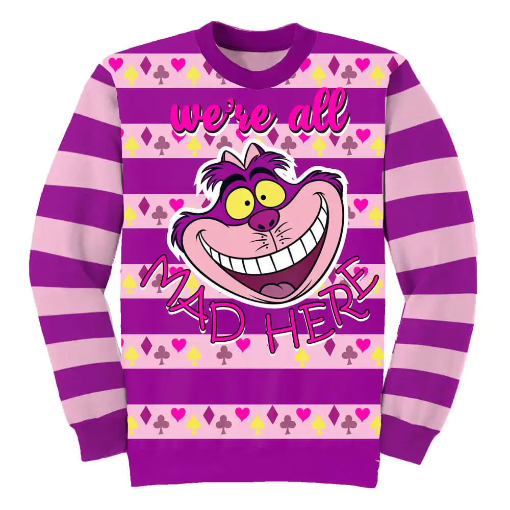 Disney Sweatshirt Jumper Alice in Wonderland All Mad Here veľ.: S termékfotó