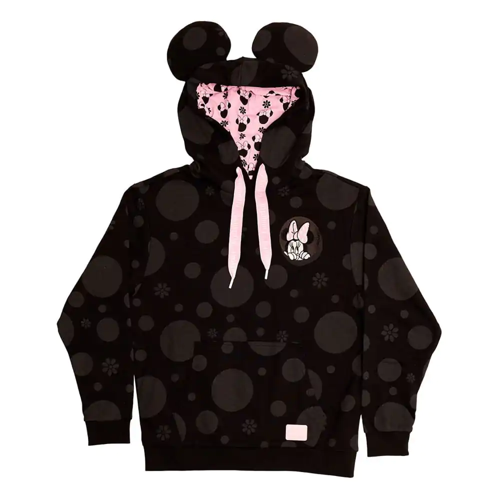 Disney by Loungefly Unisex Mikina s kapucňou Minnie Rocks the Dots Florals produktová fotografia