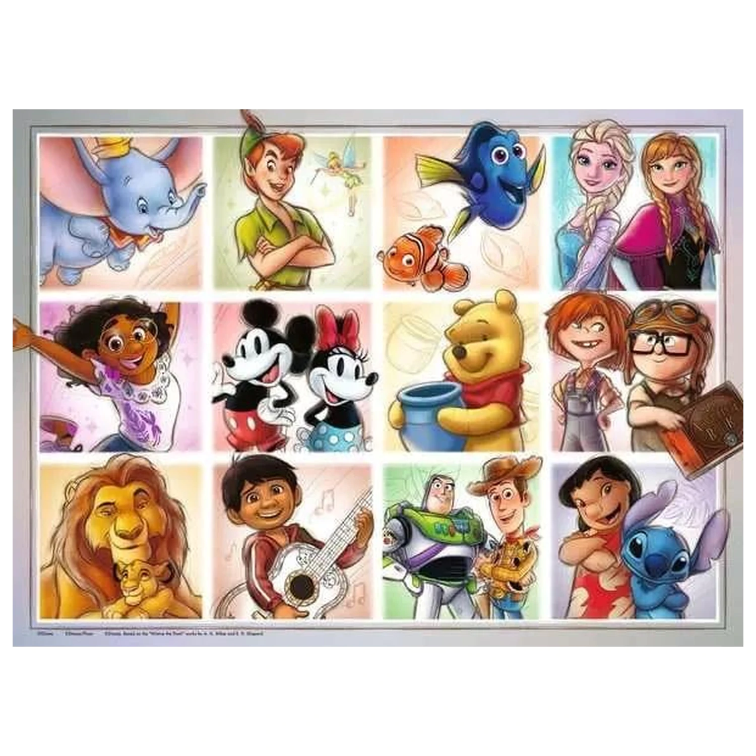 DISNEY Puzzle XXL (100 ks) produktová fotografia