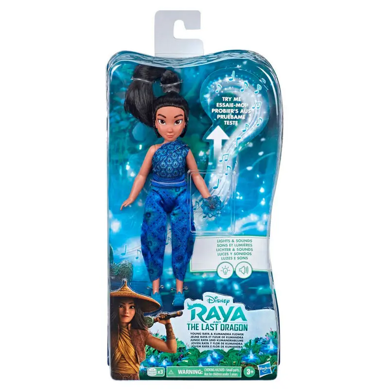 Disney Raya and the Last Dragon Young Raya and Kumandra Flower figure 10.16 cm termékfotó