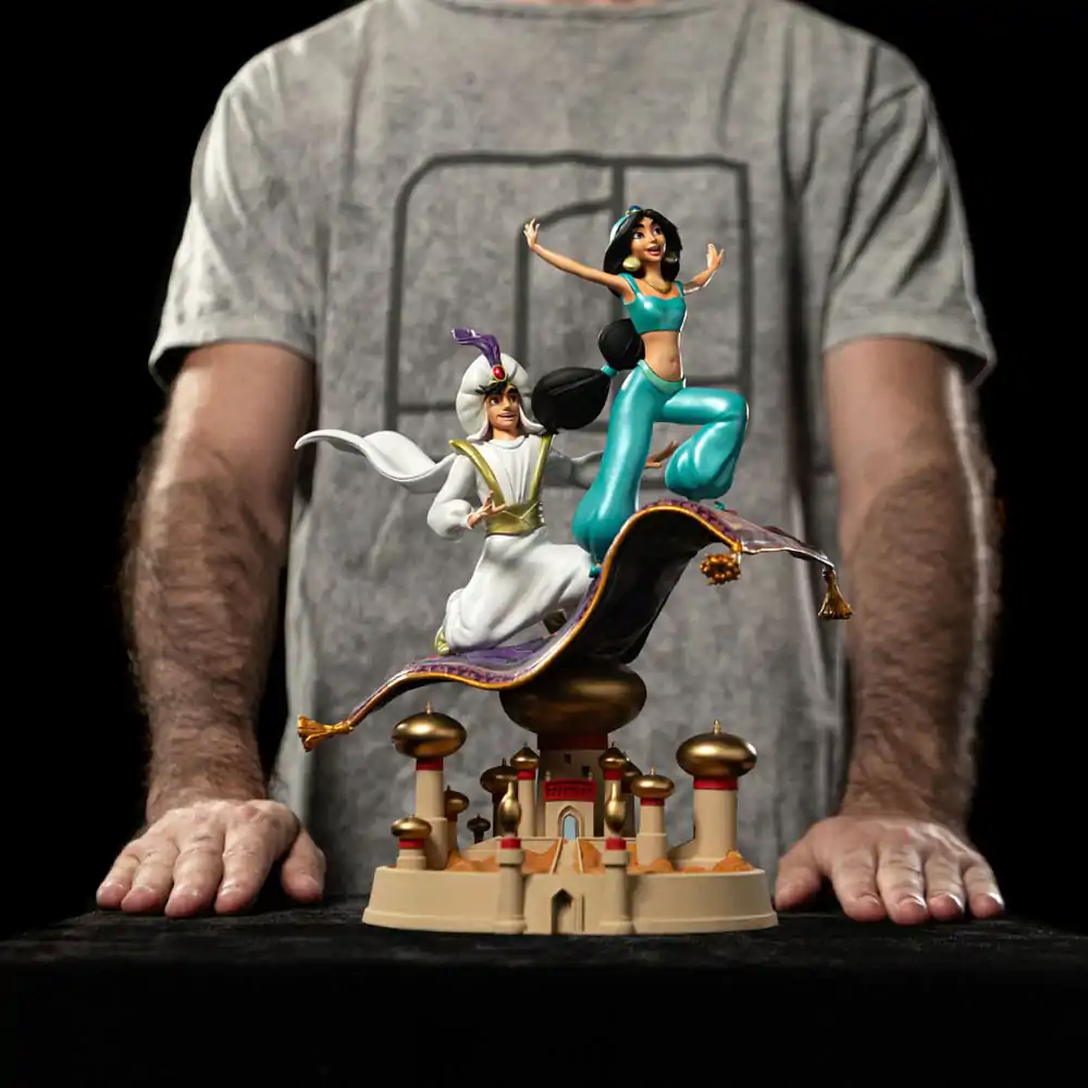 Disney Scale Statue 1/10 Aladdin a Yasmine 30 cm termékfotó