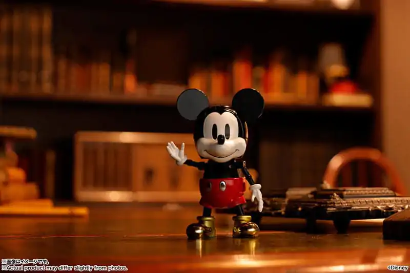 Disney Soul of Chogokin Odlievaná Akčná Figúrka Super Change Mickey Mouse od Kunio Okawara 13 cm termékfotó