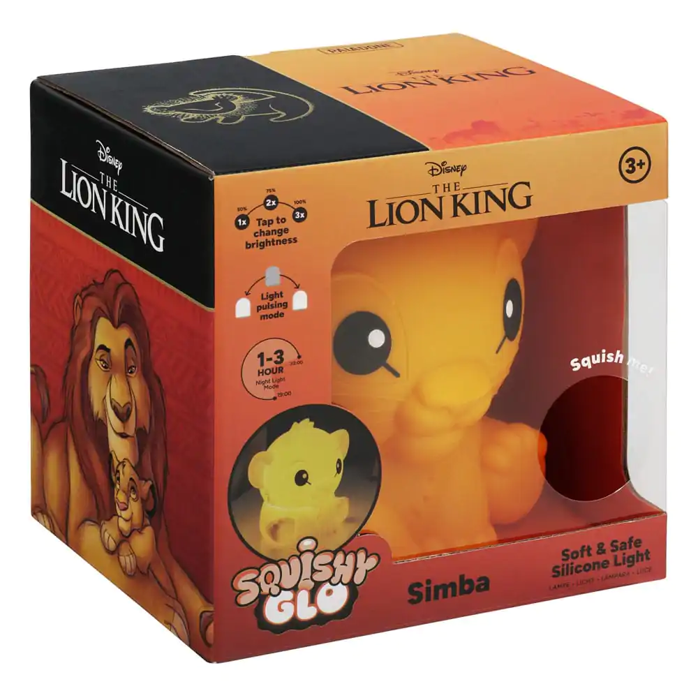 Disney Squishy Glo Silicon Light The Lion King Simba 15 cm Silikónové svetlo produktová fotografia