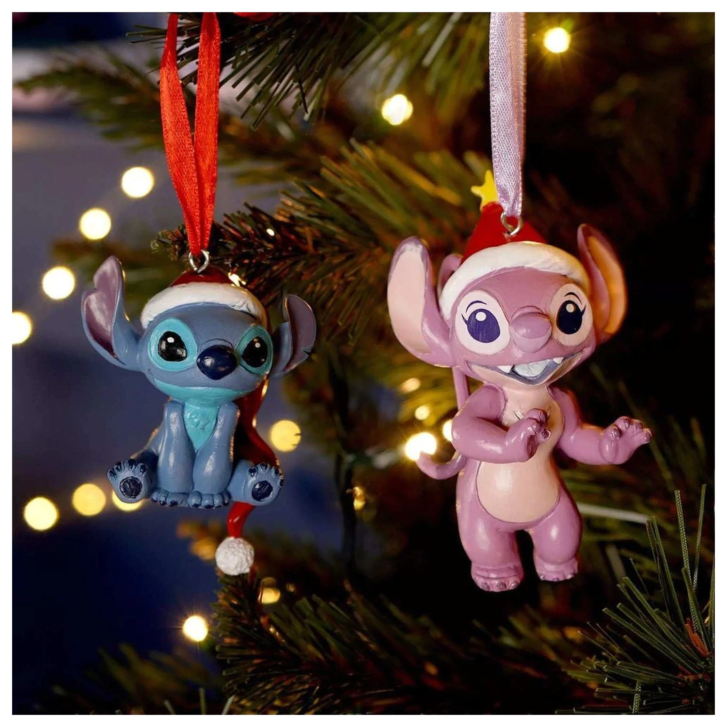 Disney Stitch sada 2 závesných dekorácií produktová fotografia