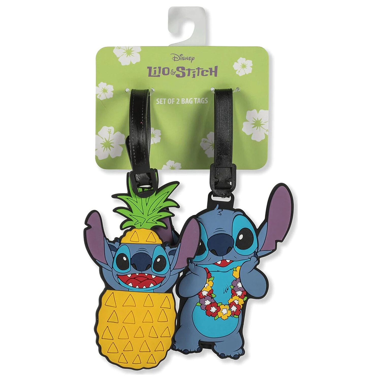 Disney Stitch sada 2 batožinových štítkov produktová fotografia