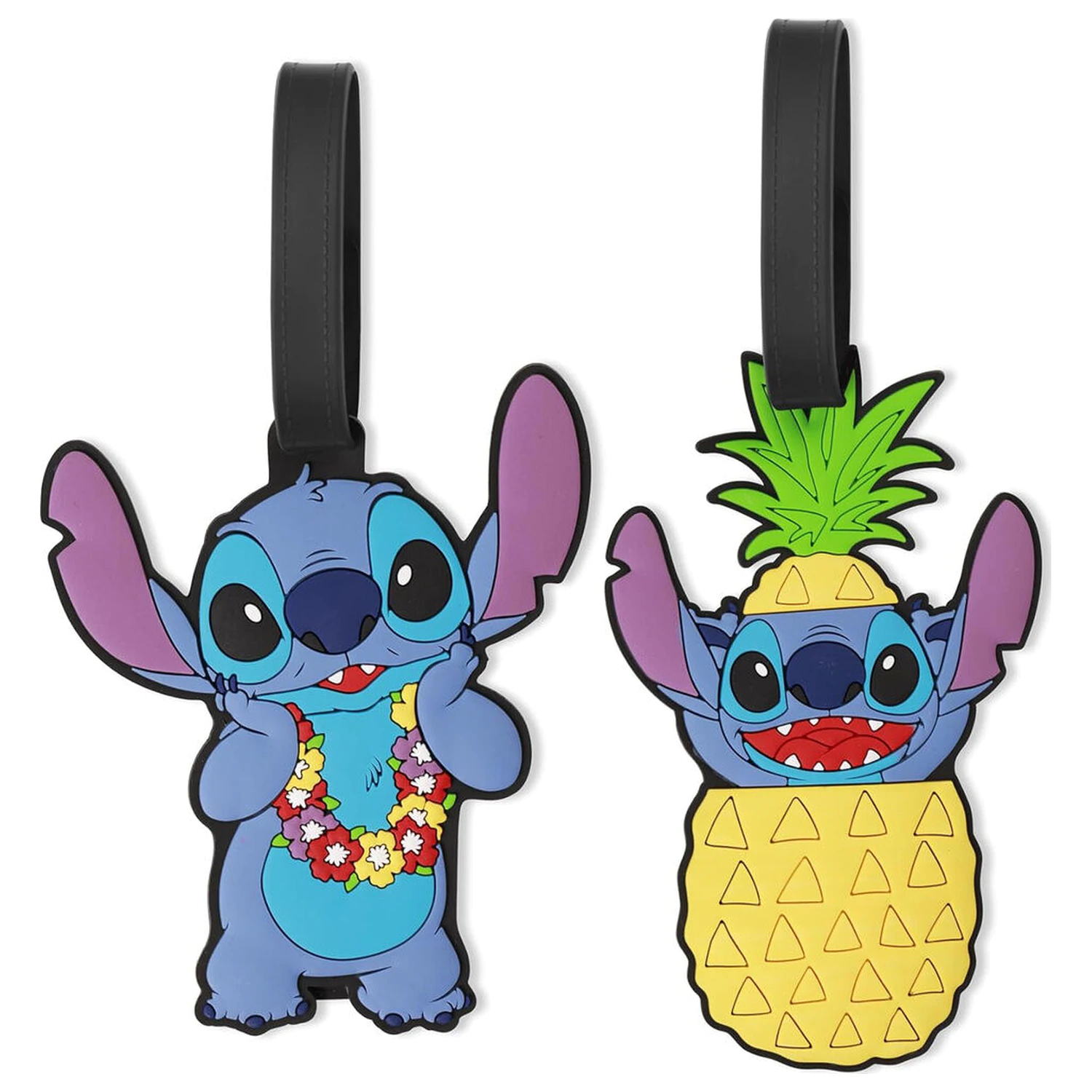 Disney Stitch sada 2 batožinových štítkov produktová fotografia