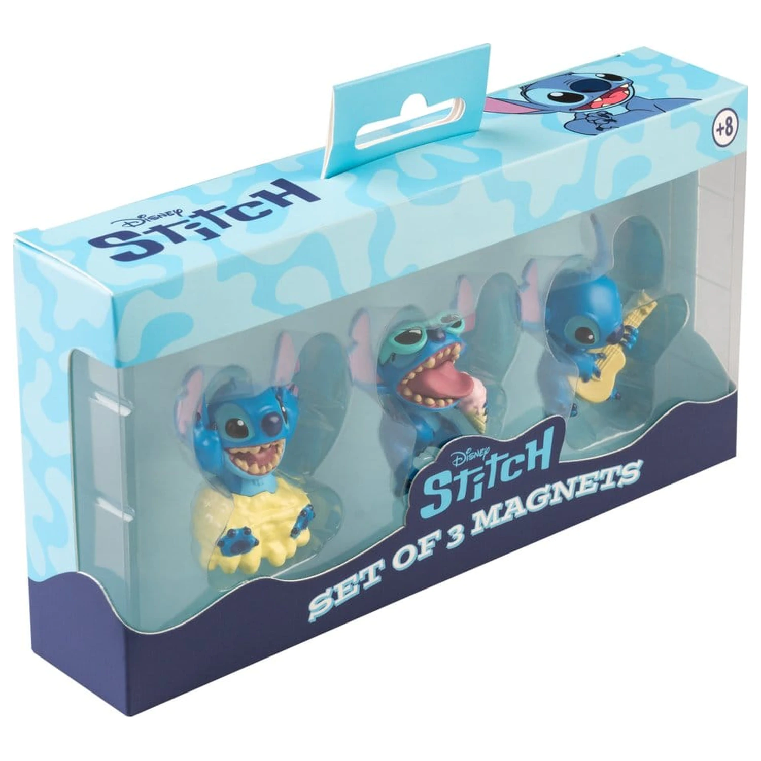 Disney Stitch Set 3 3D magnety produktová fotografia