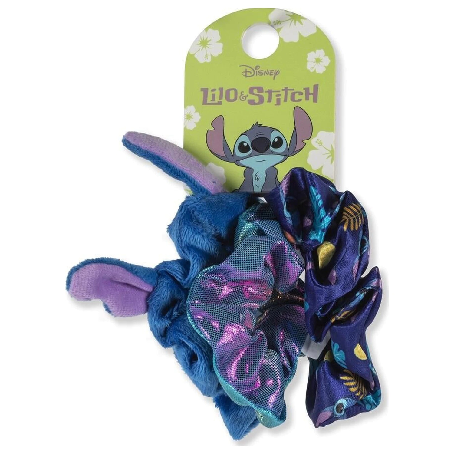 Disney Stitch 3-dielna súprava gumičiek do vlasov produktová fotografia