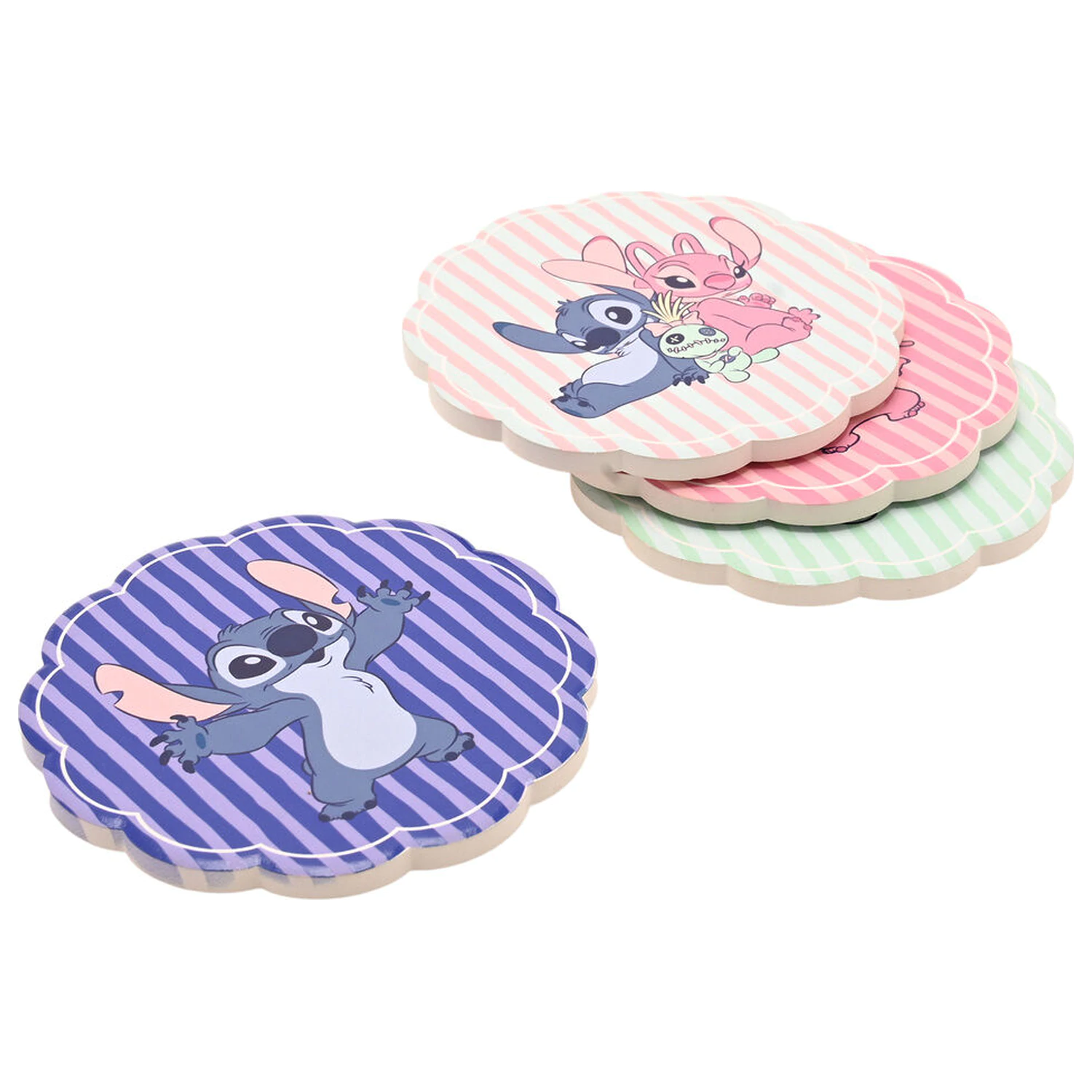 Disney Stitch súprava 4 keramických podložiek pod poháre produktová fotografia