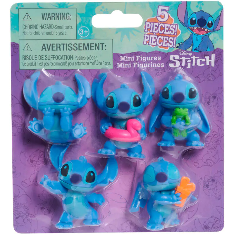 Disney Stitch sada 5 figúrok termékfotó