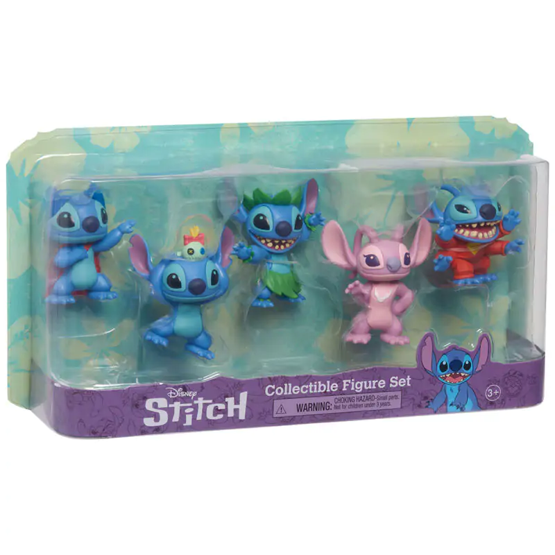 Disney Stitch pack 5 figúriek 7 cm termékfotó