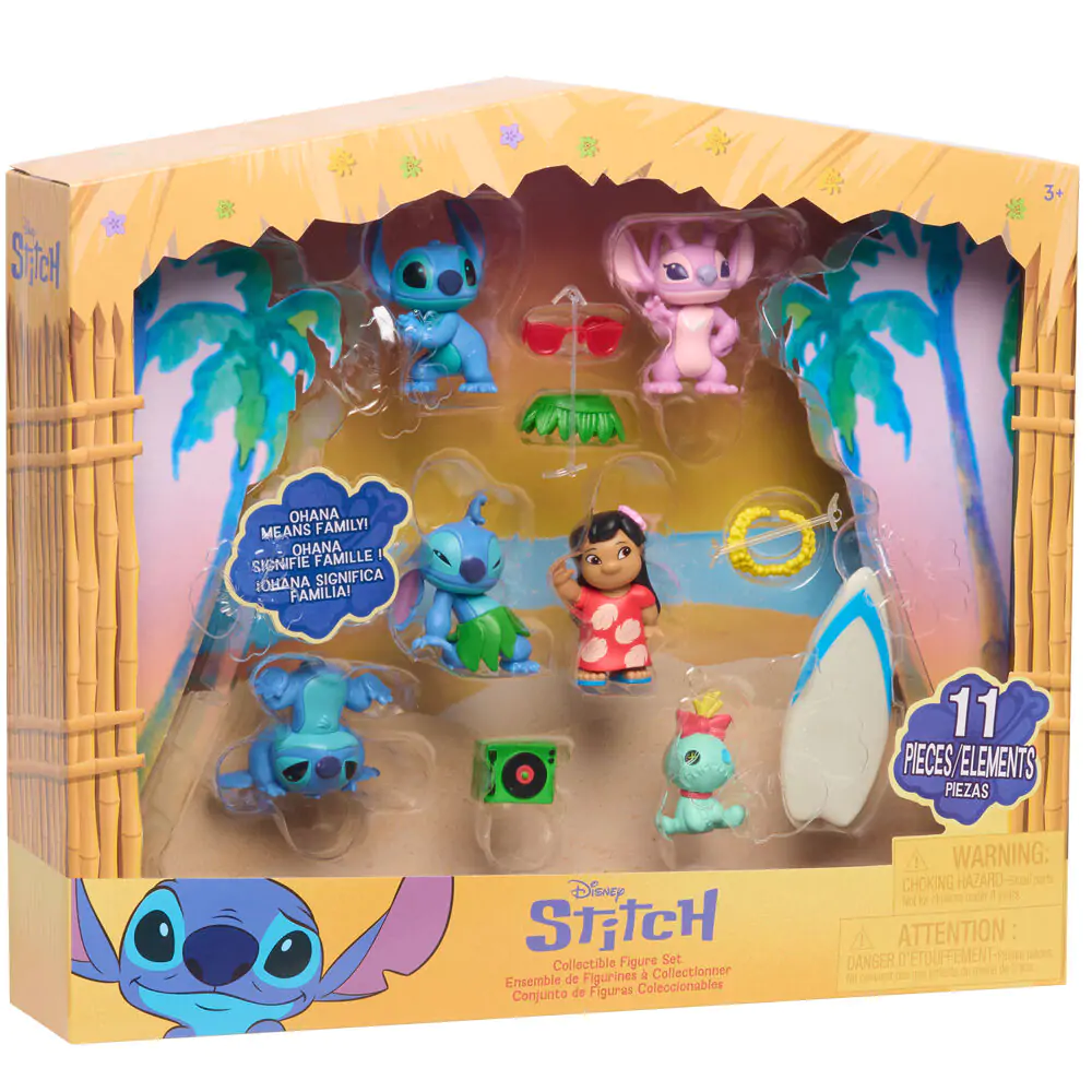 Disney Stitch balenie 6 figúrok 5 cm produktová fotografia