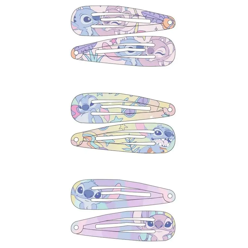 Disney Stitch blister pack 6 sponiek do vlasov produktová fotografia