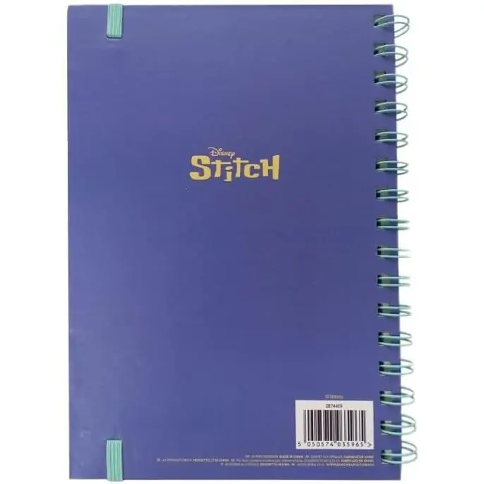 Disney Stitch zápisník A5 produktová fotografia