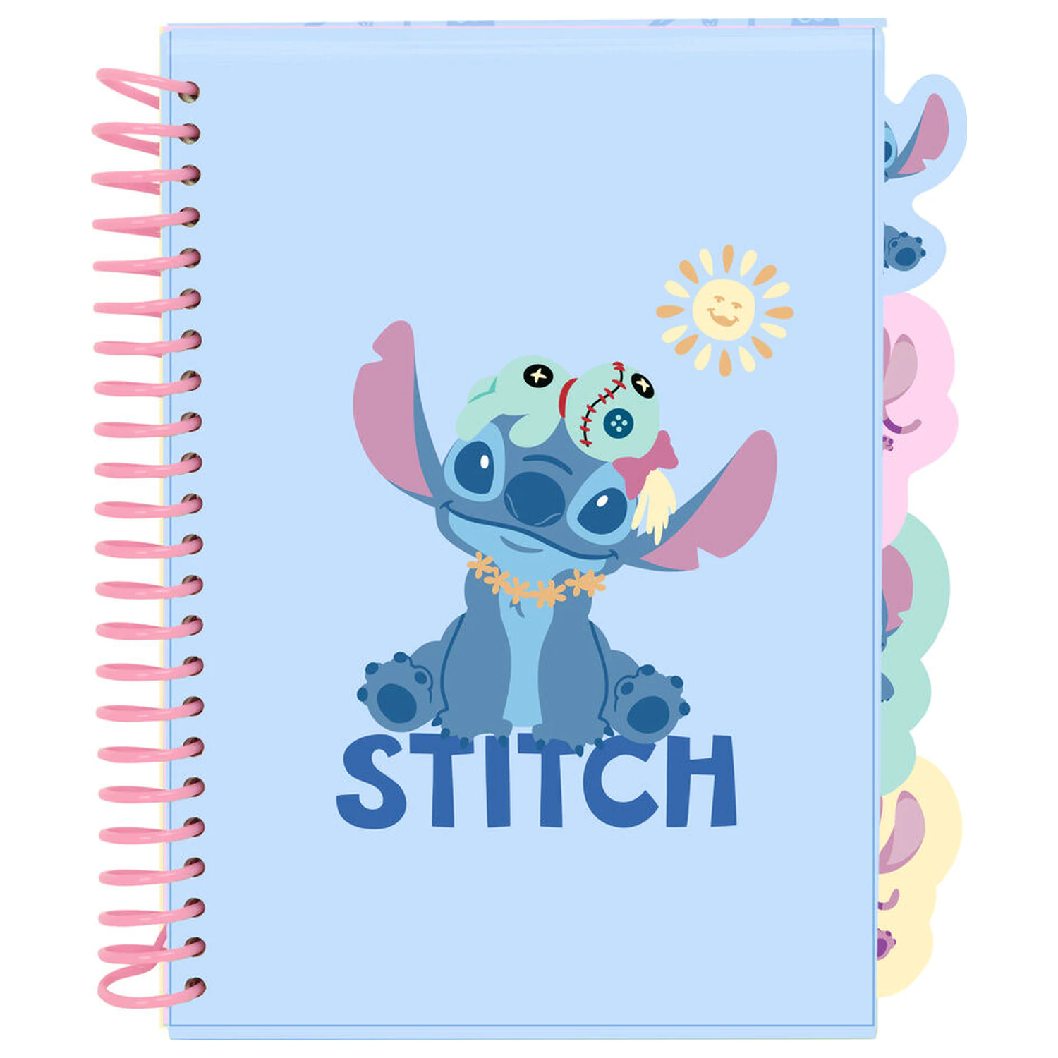 Disney Stitch A5 zošit produktová fotografia