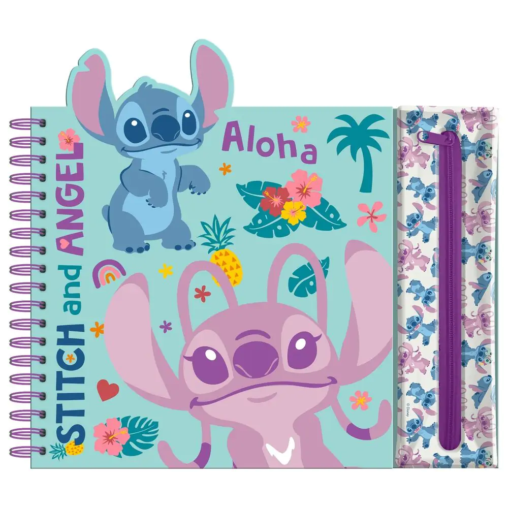 Disney Stitch Activity zápisník s odnímateľným obalom produktová fotografia