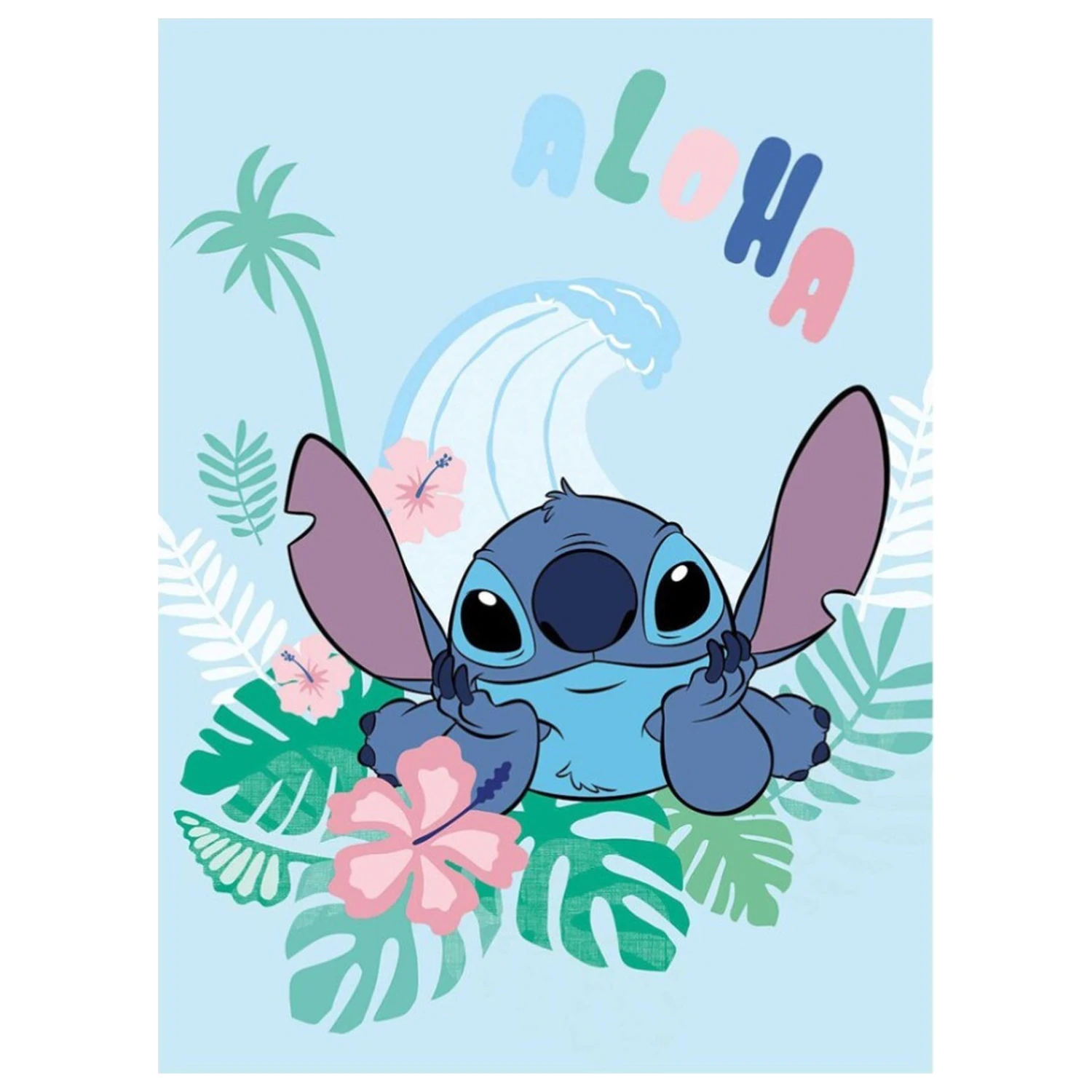 Disney Stitch Aloha Deka 100x150cm produktová fotografia