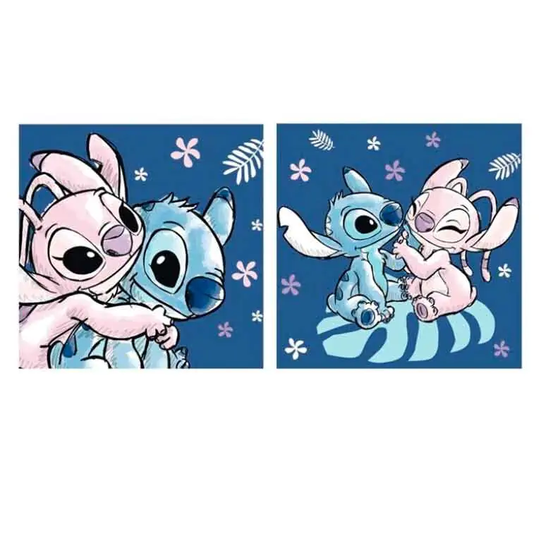 Disney Stitch & Angel vankúš produktová fotografia