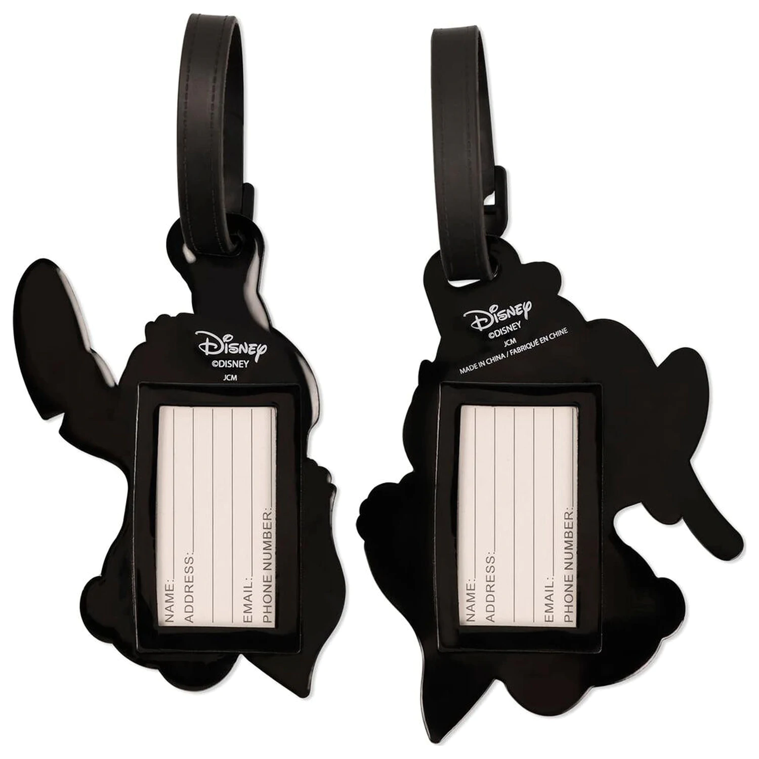 Disney Stitch & Angel sada 2 štítkov na batožinu produktová fotografia