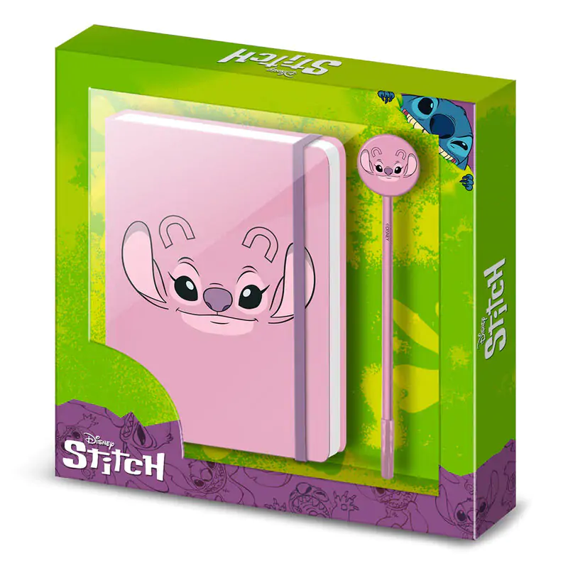 Disney Stitch Angel denník + pero set termékfotó