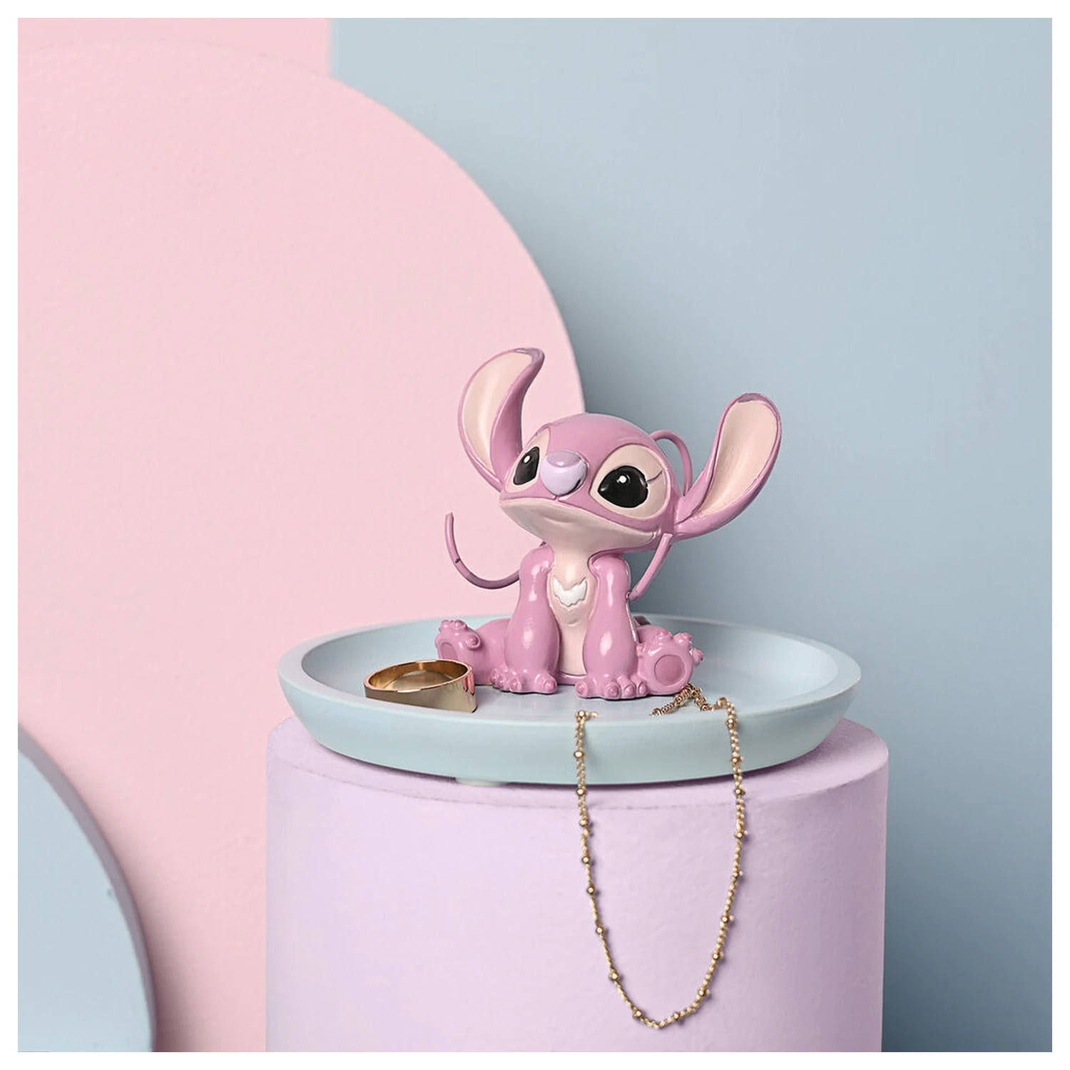 Disney Stitch Angel živicová miska na drobnosti produktová fotografia