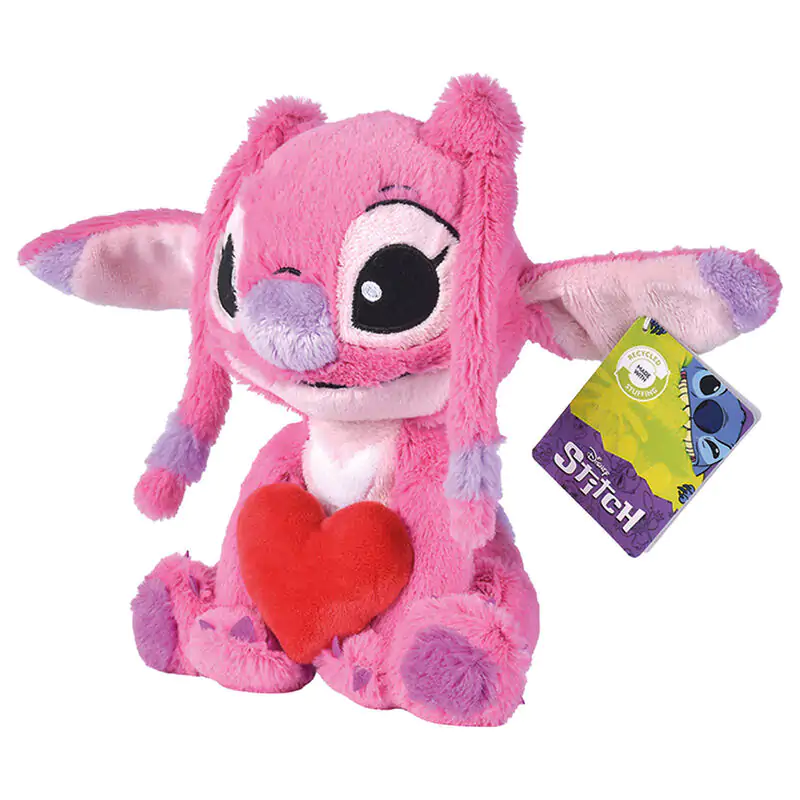 Disney Stitch Angel heart plyšová hračka 25cm produktová fotografia