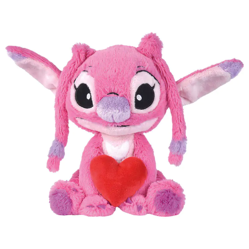 Disney Stitch Angel heart plyšová hračka 25cm produktová fotografia