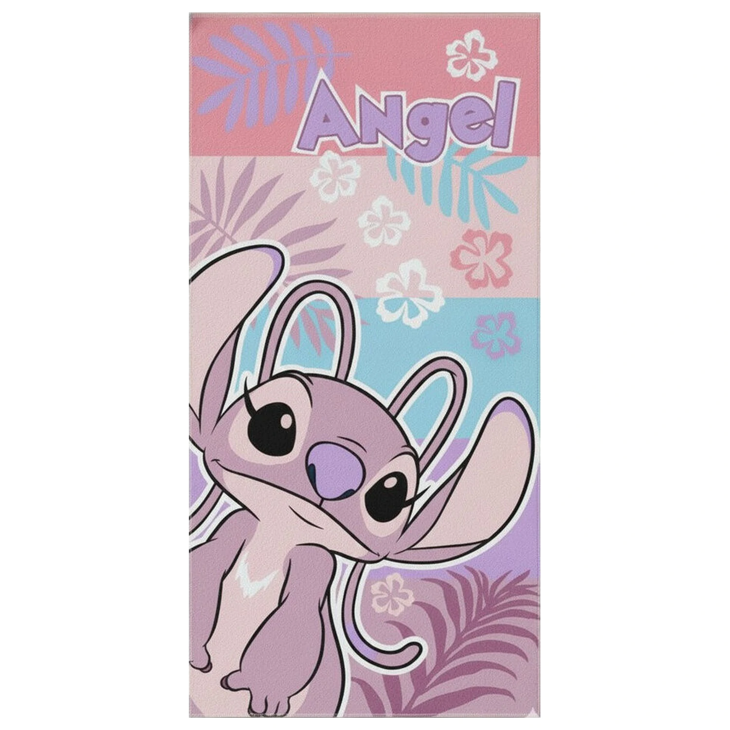 Disney Stitch Angel mikrovláknová plážová osuška produktová fotografia