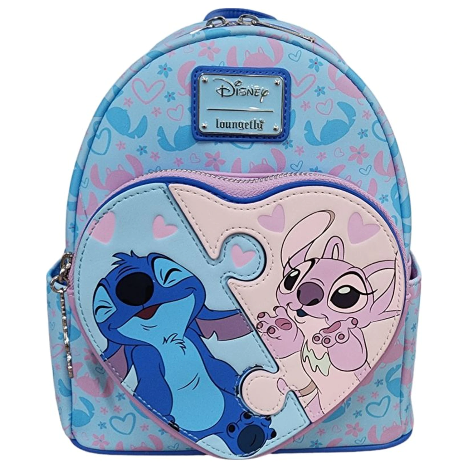 DISNEY Stitch & Angel Mini batoh LoungeFly "Exkluzívna Edícia" produktová fotografia