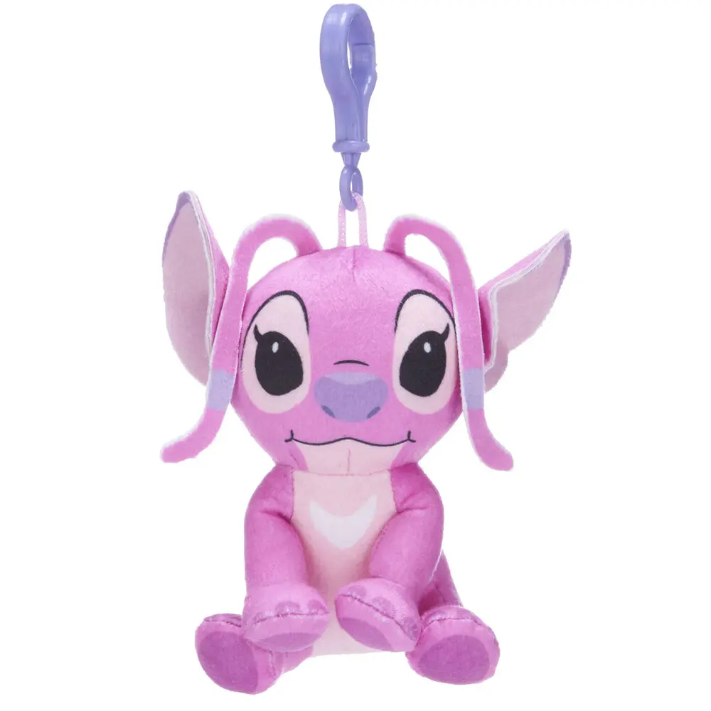 Disney Stitch Angel plyšová kľúčenka 10 cm termékfotó