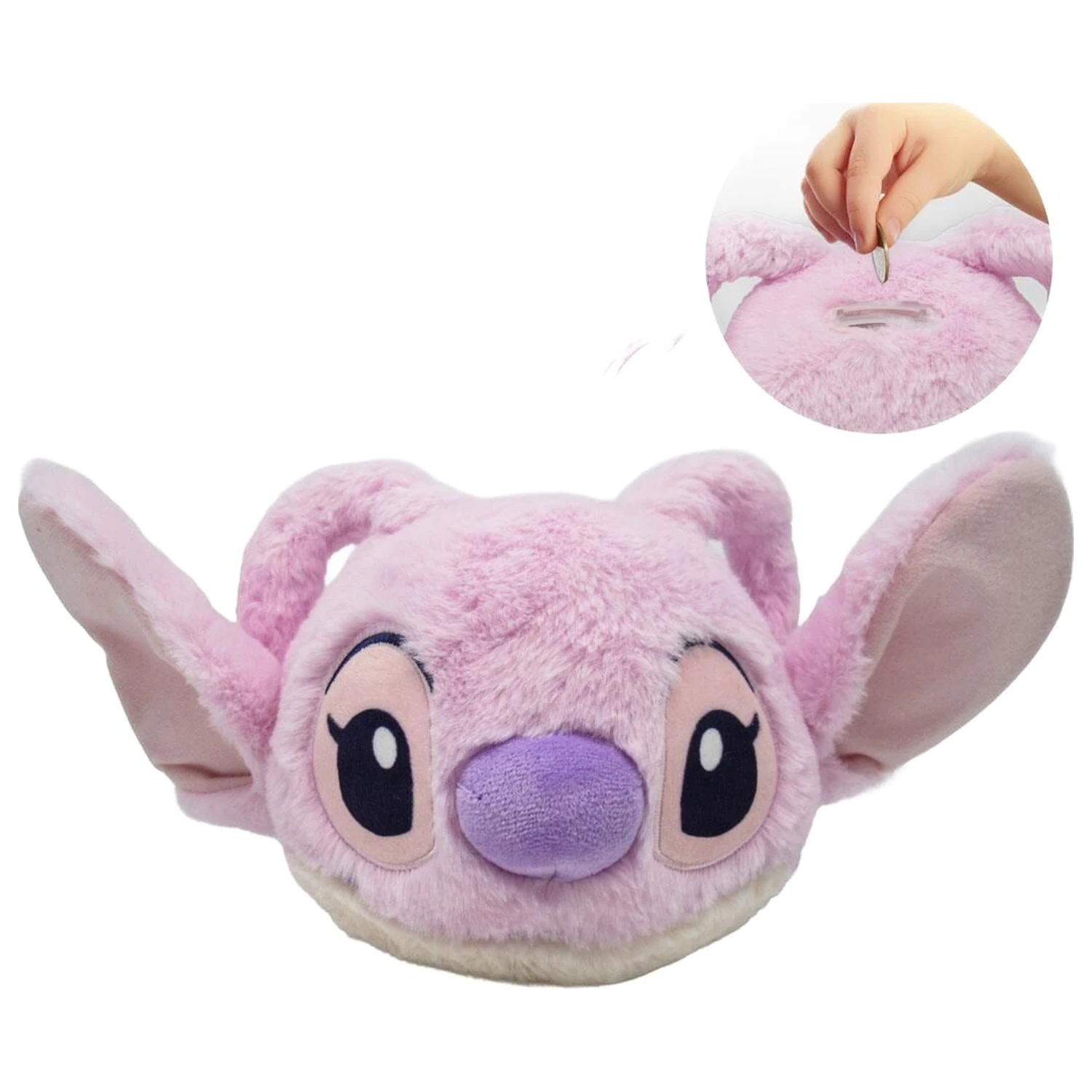 Disney Stitch Angel plyšová pokladnička produktová fotografia