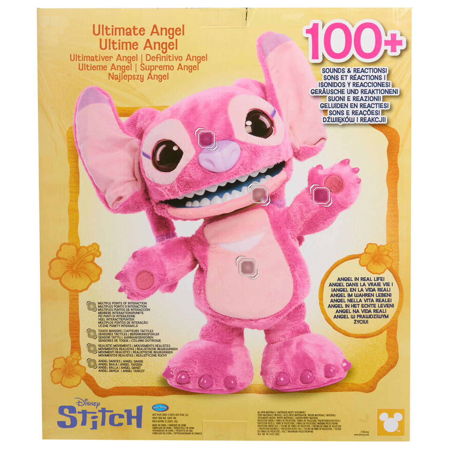 Disney Stitch Angel Ultimate Interaktívna plyšová hračka produktová fotografia