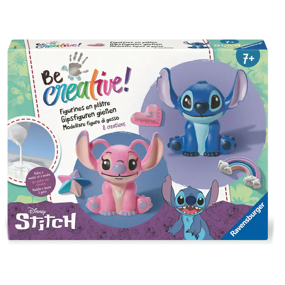 Disney Stitch Buď kreatívny sadrové výtvory produktová fotografia