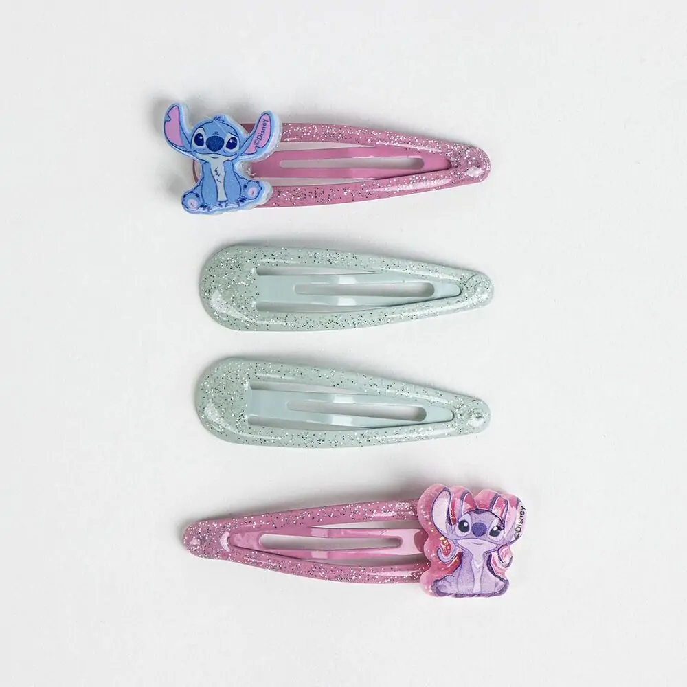 Disney Stitch blister pack 4 sponky do vlasov produktová fotografia