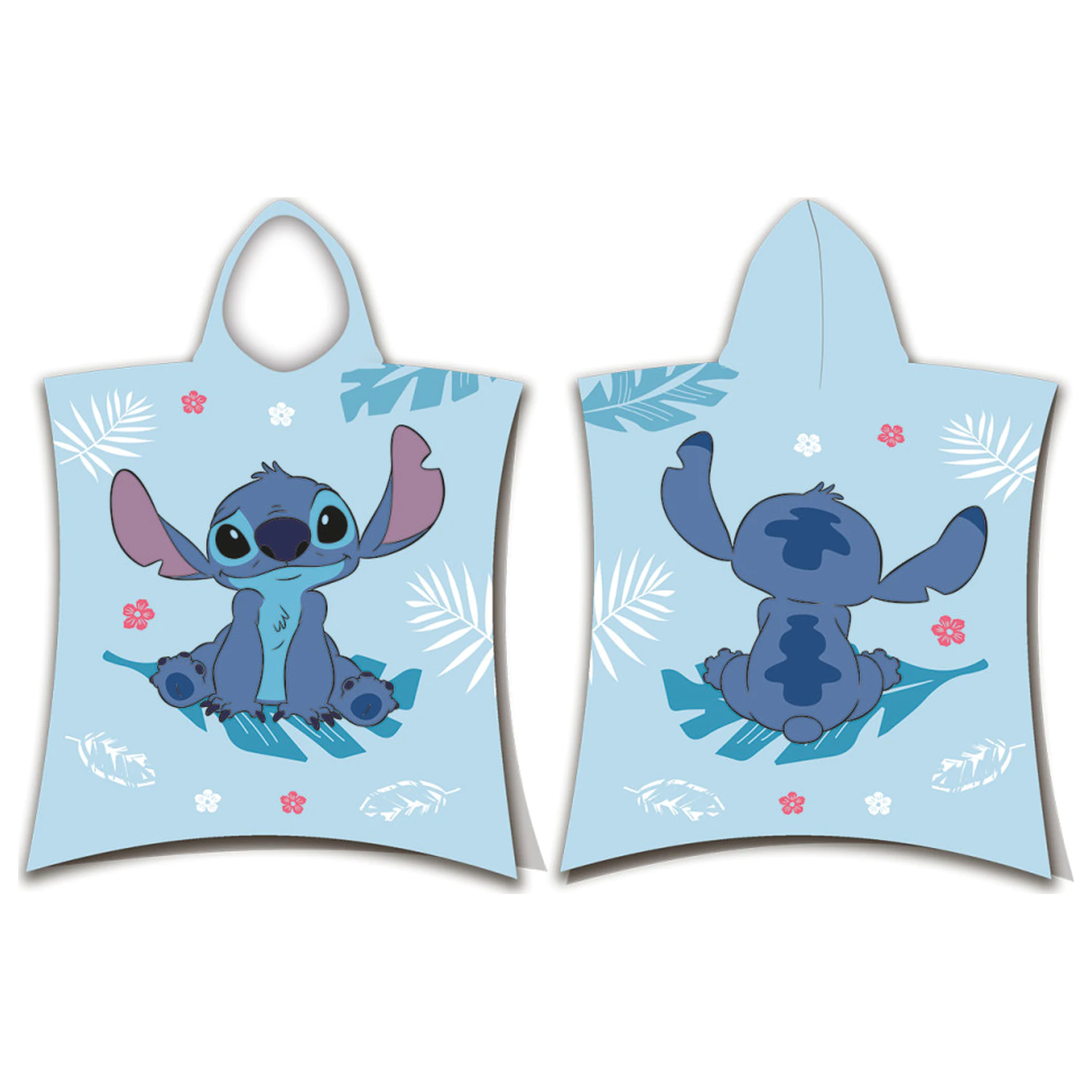Disney Stitch modré plážové pončo uterák produktová fotografia