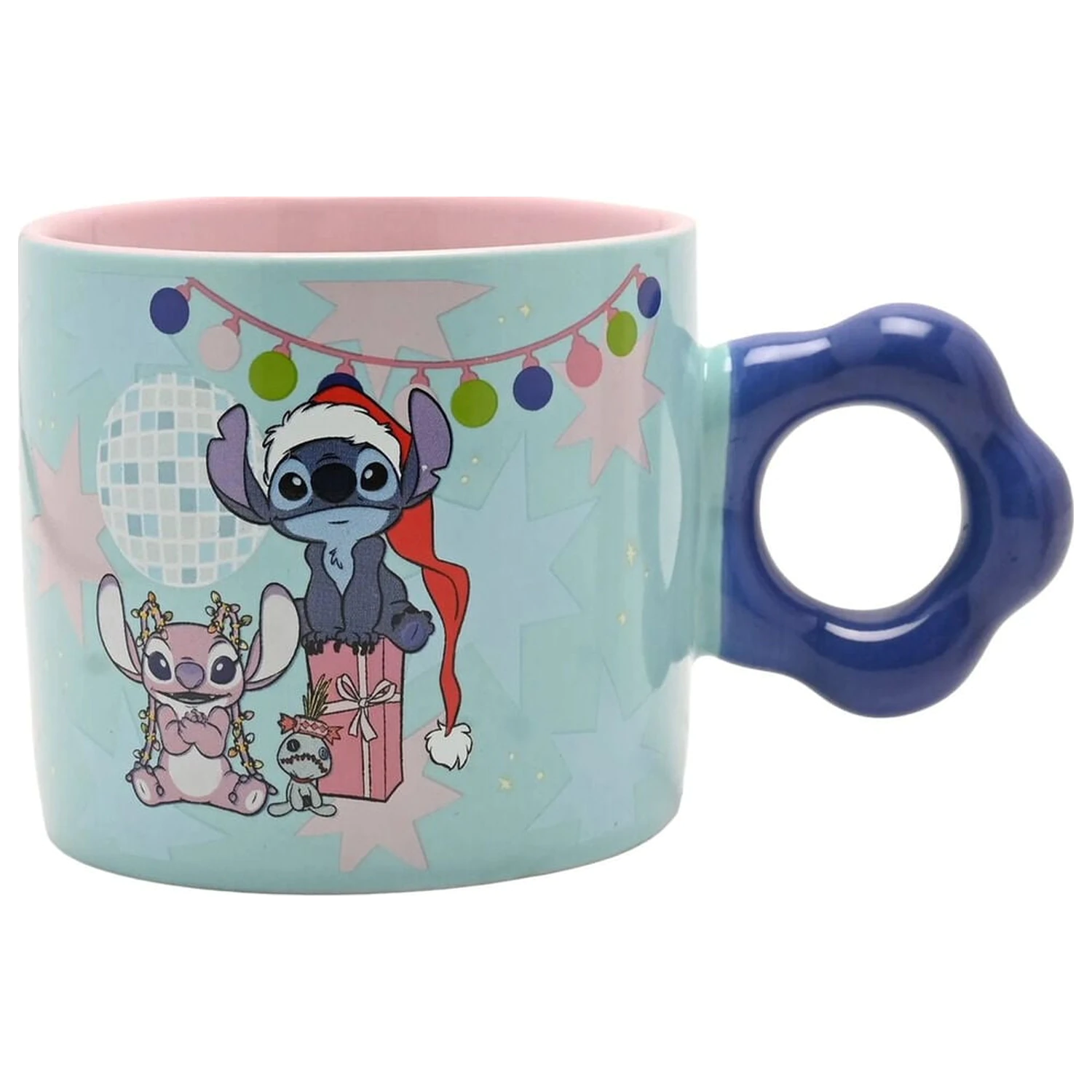 Disney Stitch hrnček a podložka pod pohár sada 250ml produktová fotografia