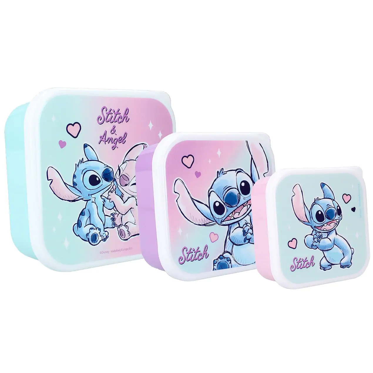 Disney Stitch Bon Appetit! Snack box (3v1) / Box na desiatu (3v1) produktová fotografia