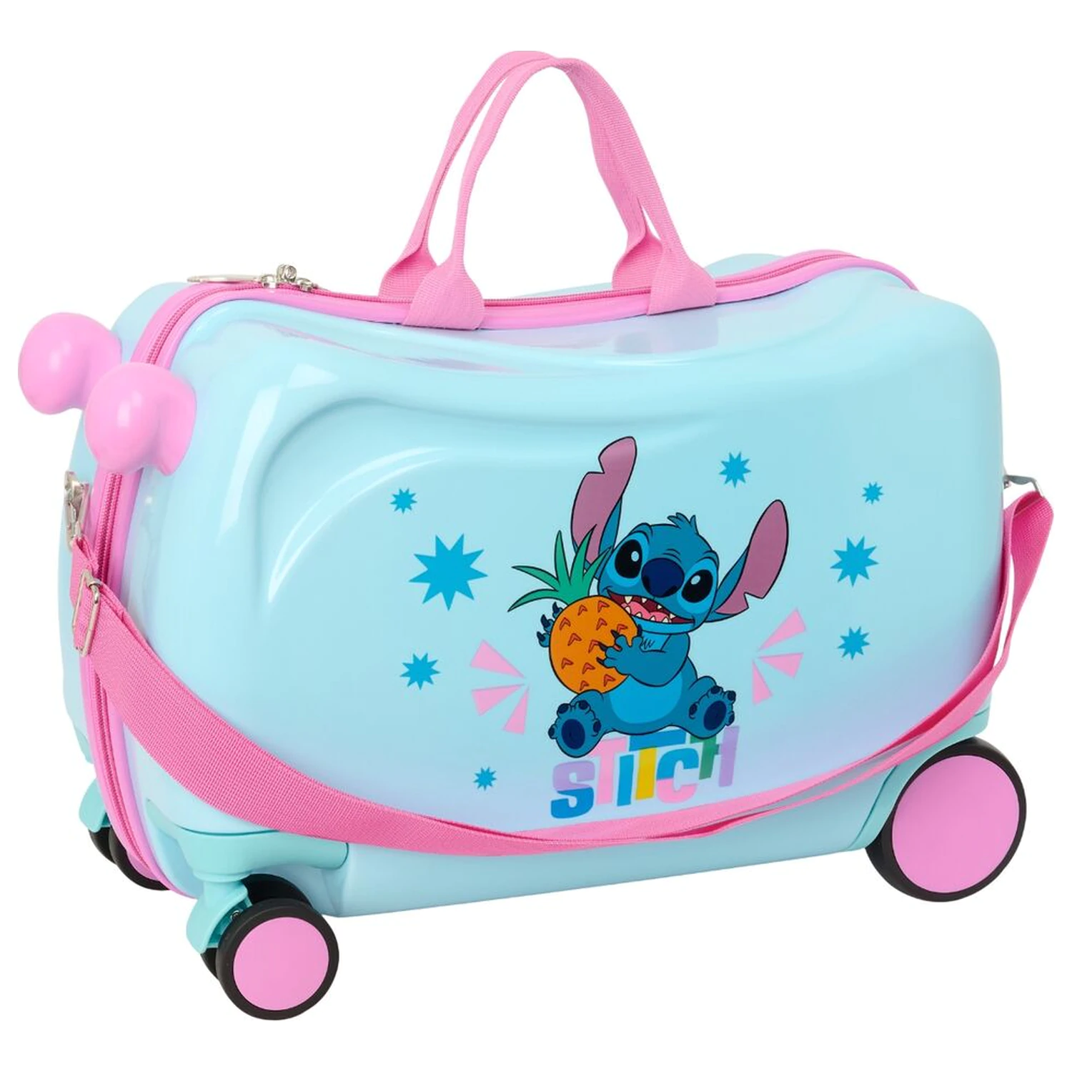 Disney Stitch Bright ABS cestovný kufor na kolieskach 44cm produktová fotografia