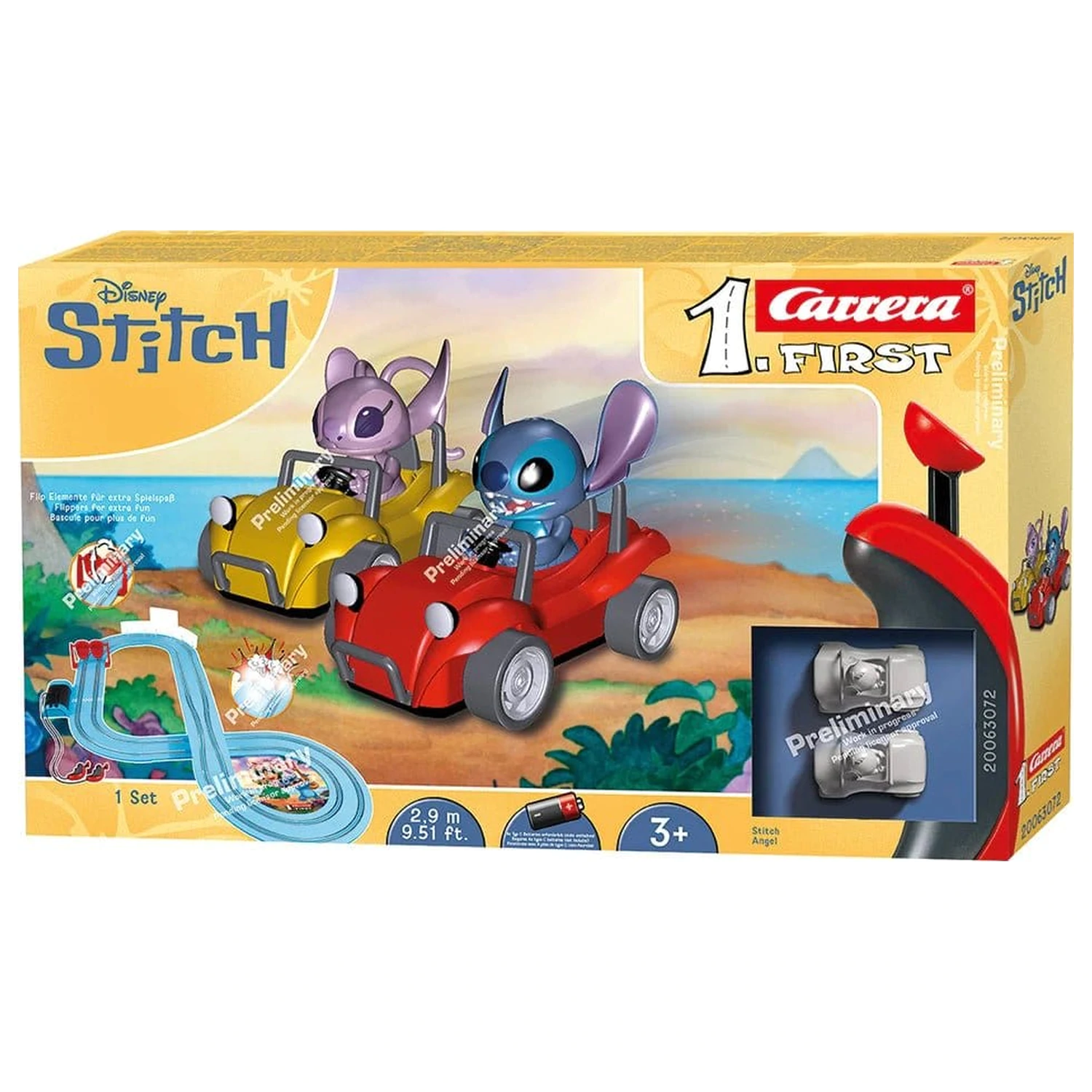 Disney Stitch Carrera First sada pretekárskej dráhy Disney Stitch 2,9 produktová fotografia
