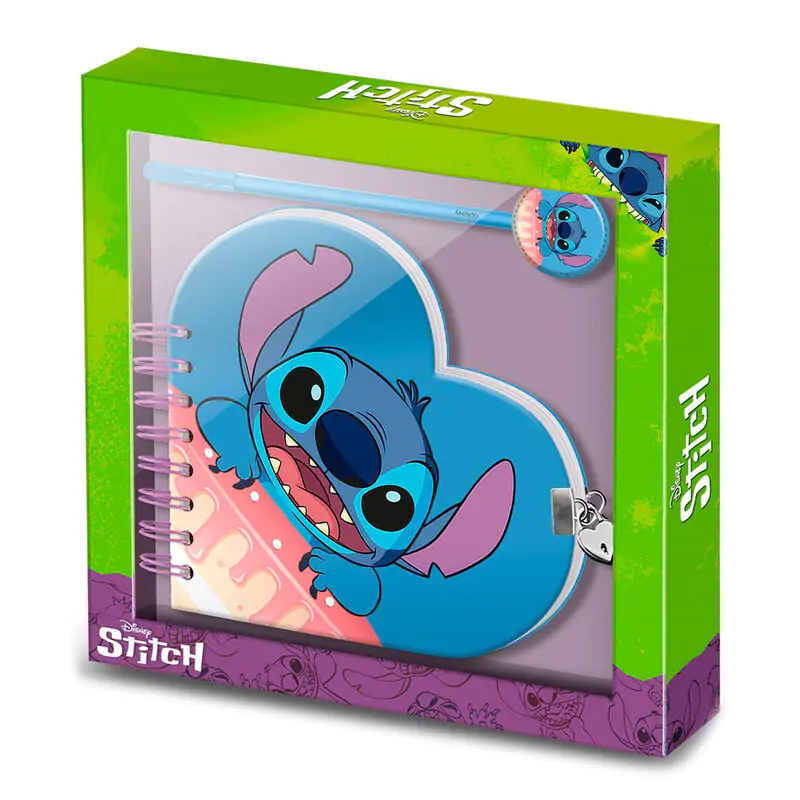 Disney Stitch Casual Cake diár + toll szett termékfotó