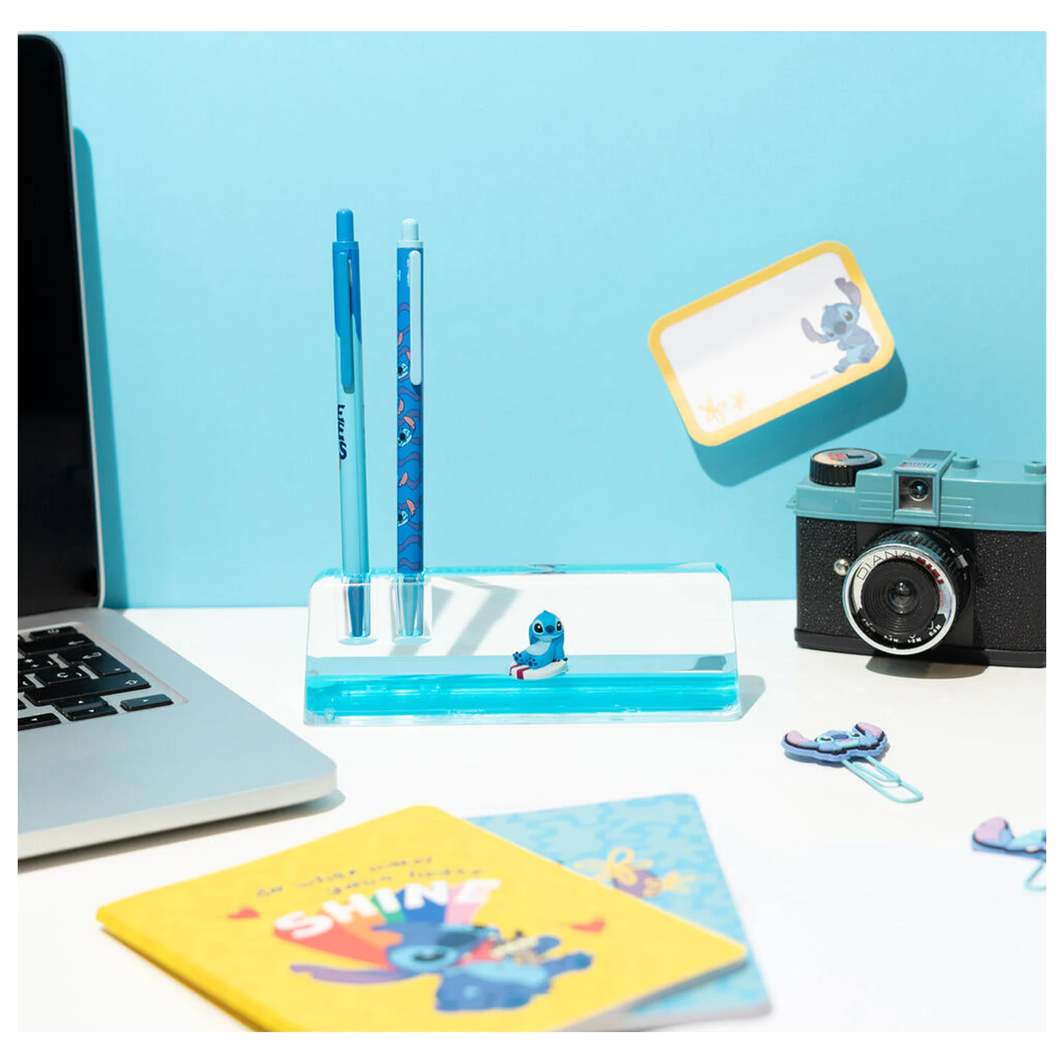 Disney Stitch sada ceruzky, pera a akrylového stojana produktová fotografia
