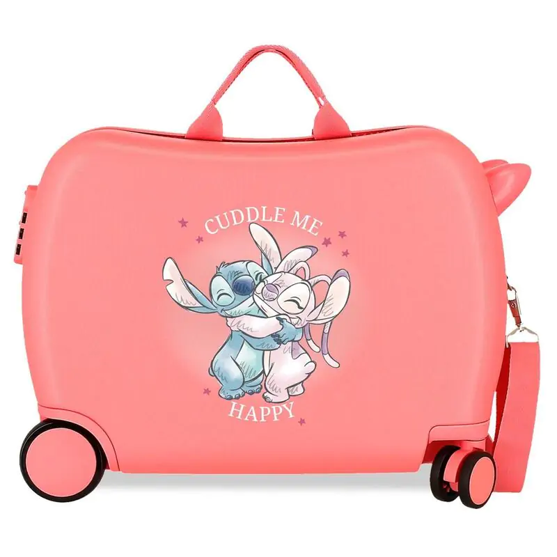Disney Stitch Cuddle Me Coral ABS kufor 50 cm produktová fotografia