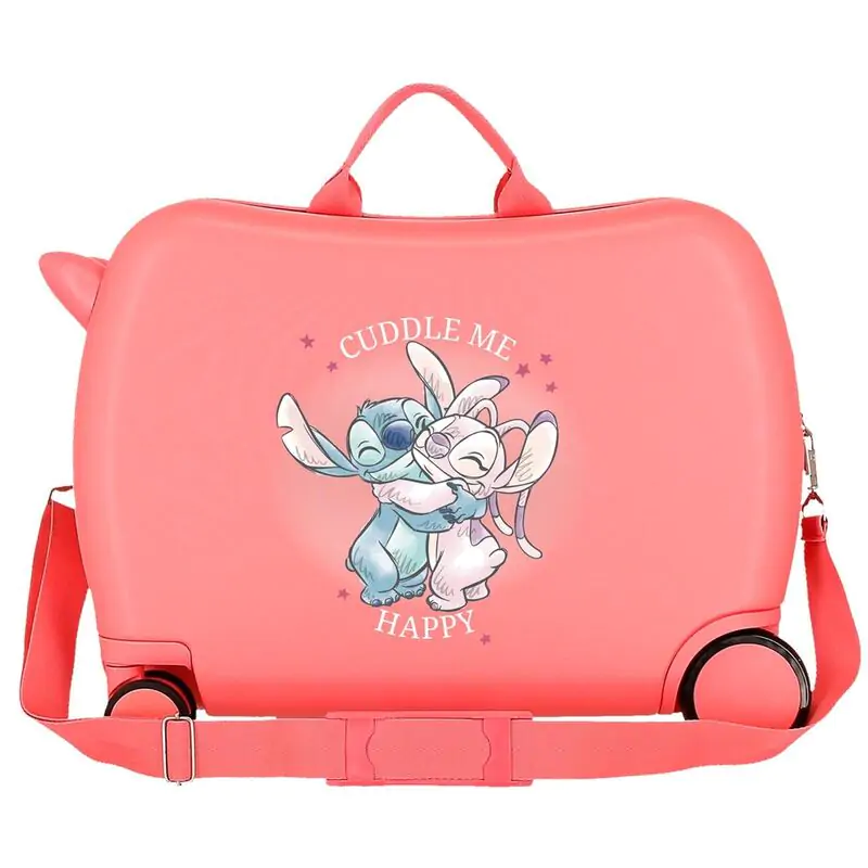 Disney Stitch Cuddle Me Coral ABS kufor 50 cm produktová fotografia