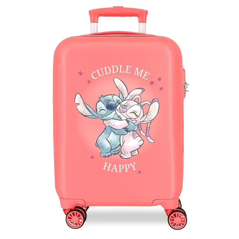 Disney Stitch Cuddle Me Coral ABS trolley kufor 50 cm produktová fotografia