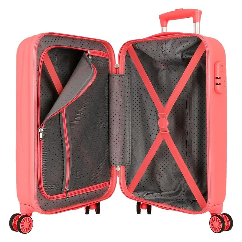 Disney Stitch Cuddle Me Coral ABS trolley kufor 55 cm produktová fotografia